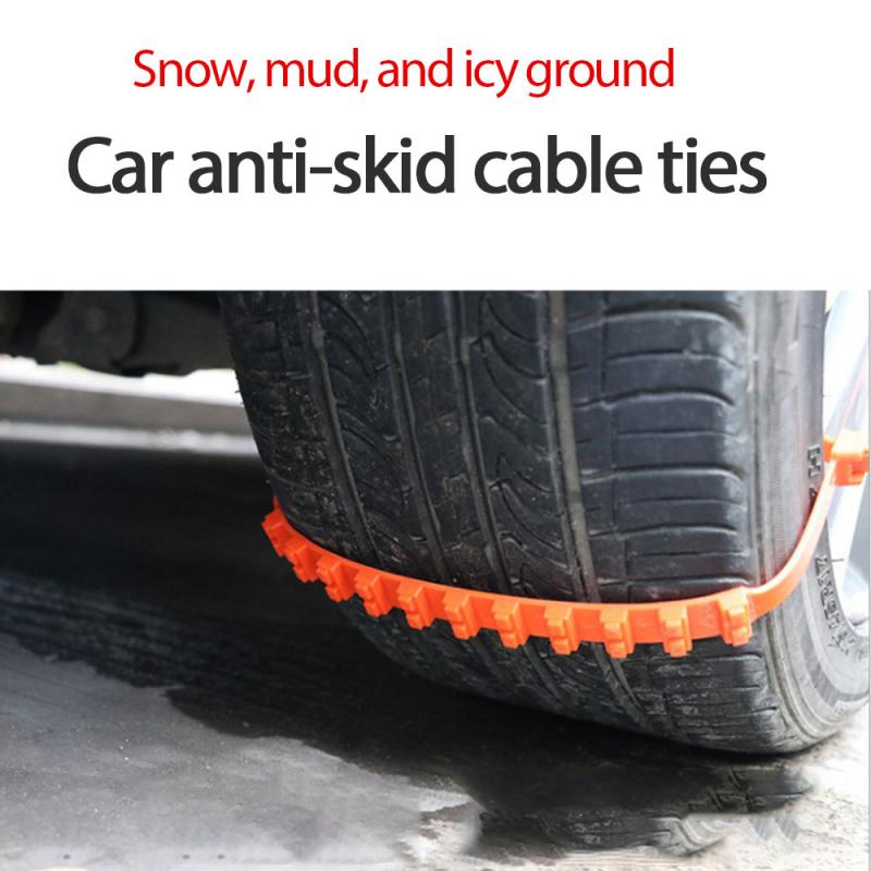 10x Auto Vrachtwagen Wiel Auto Antislip Keten Winter Speciale Band Anti-Slip Keten Duurzaam Auto Accessoires
