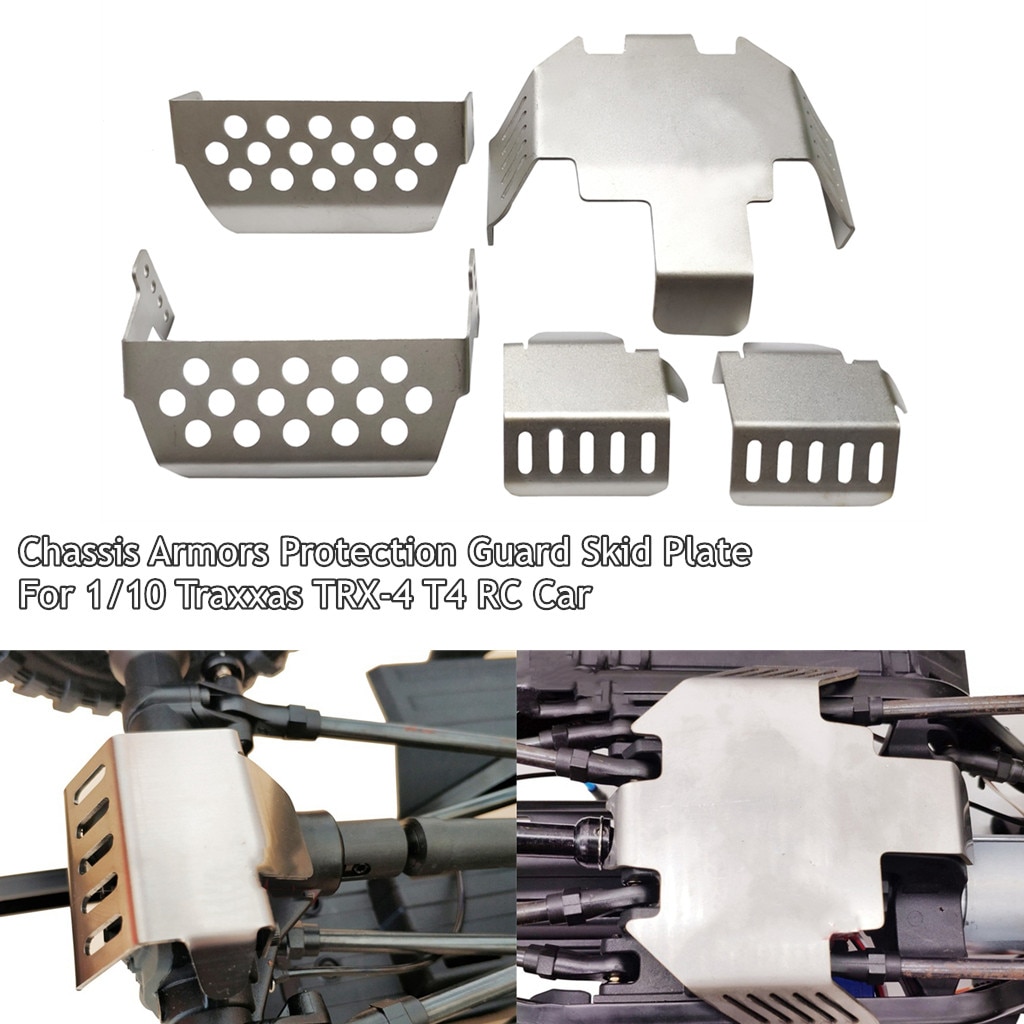 Châssis Avant CNC Integy Argent - Mise à Niveau Pour Traxxas Sledge 1/8 électrique