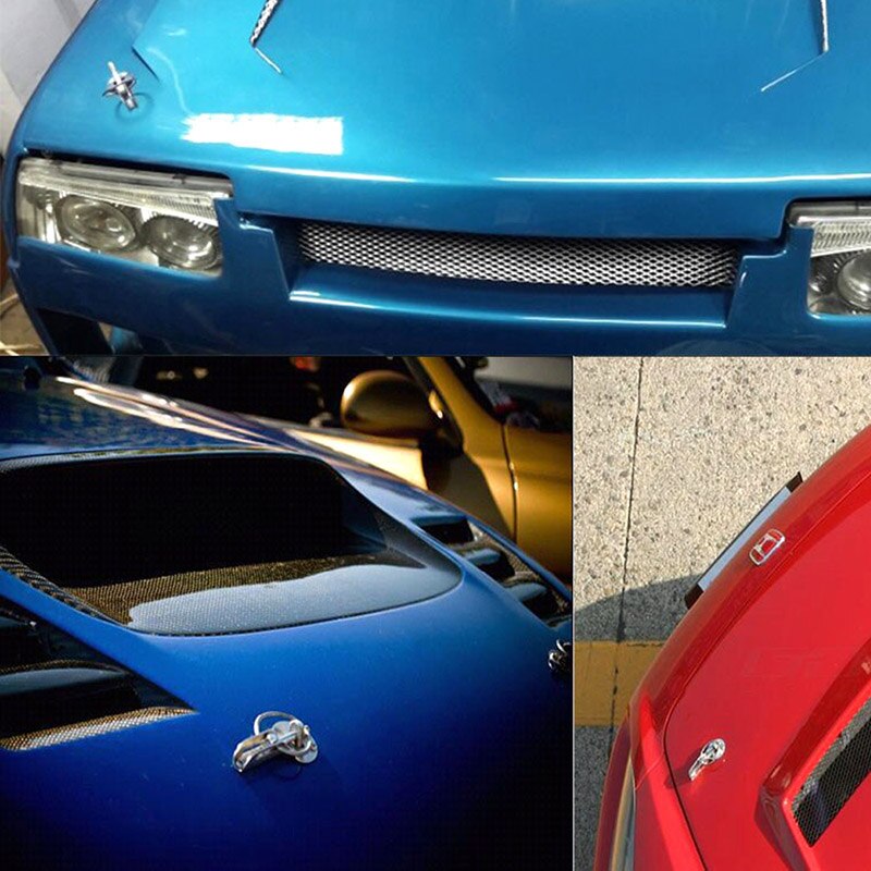 Espeeder Universele Aluminium Bonnet Hood Pin Lock Kit Passen Alle Racing Speed Down Hood Lock Pins