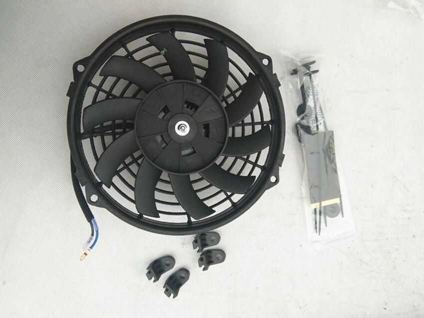 7"inch 12V Slim Radiator Cooling Thermo Fan & Mounting kit MGA/MGB GT 7 INCH