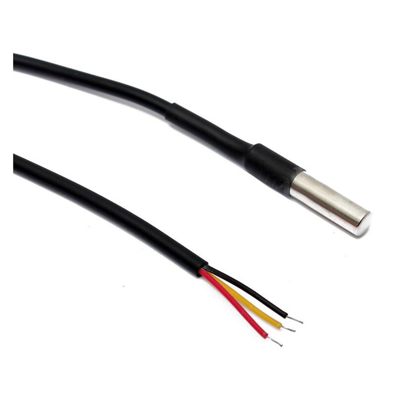 Water Temperature Temp Sensor Thermal Probe Thermometer DS18B20 3 wires 5 meter