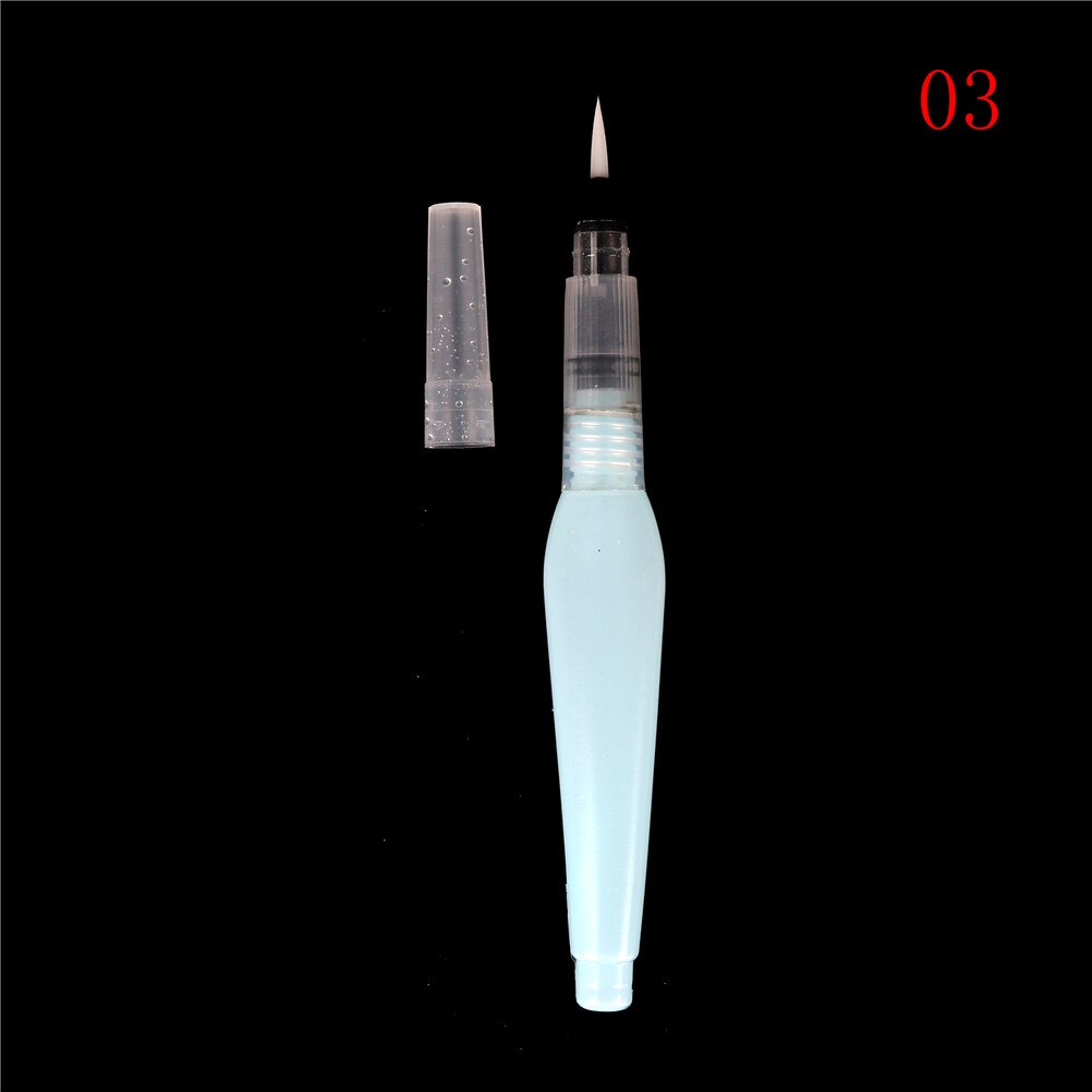 Rotulador de tinta de cepillo de agua recargable de 3 tamaños para el agua Color dibujo pintura pluma para ilustración Oficina papelería Set: Minuscule