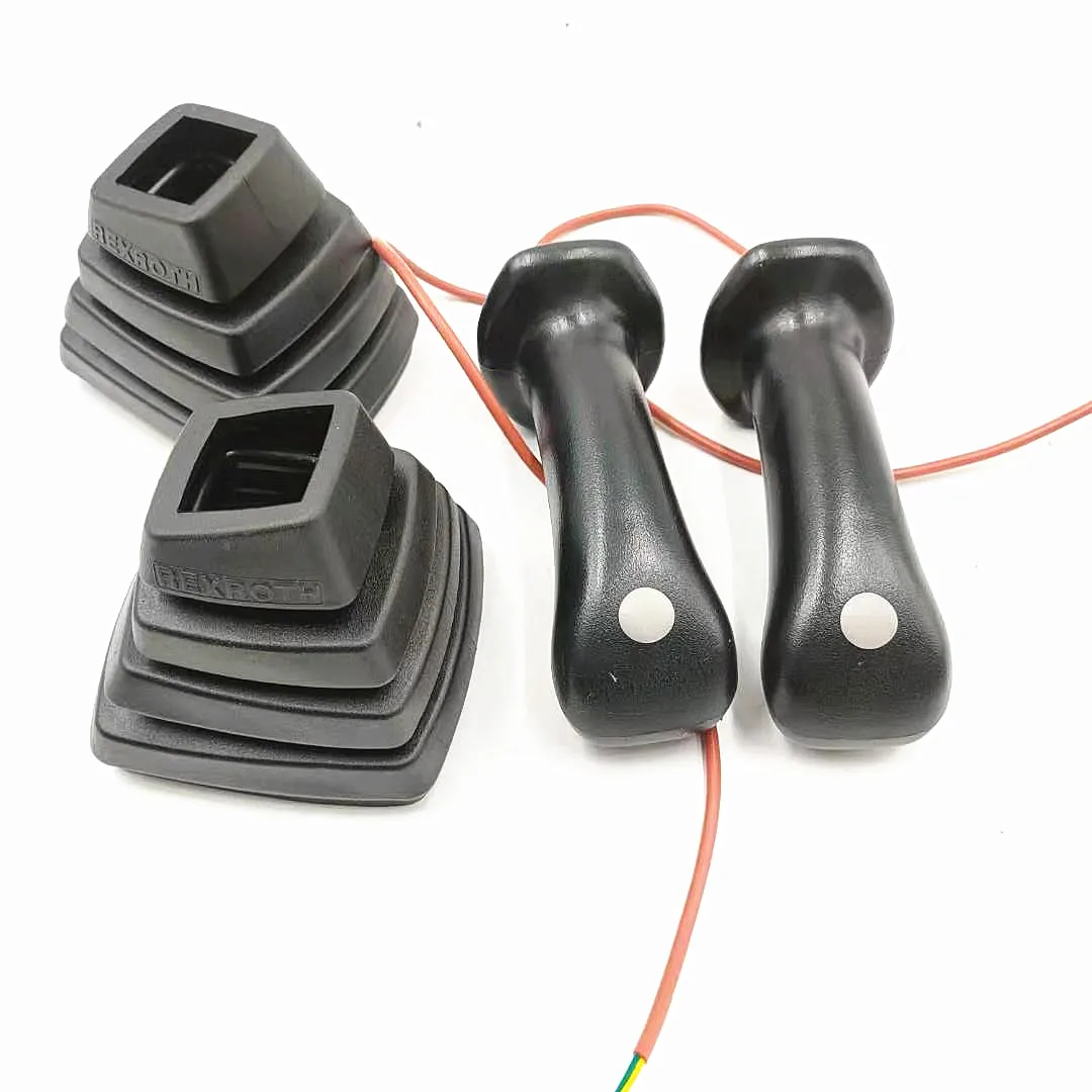 12MM Mini Graafmachine Onderdelen XCMG Yuchai LOVOL LONKING Revo 55/60/65/75-8/80 Rexroth Joystick Handvat Lijm: Oranje