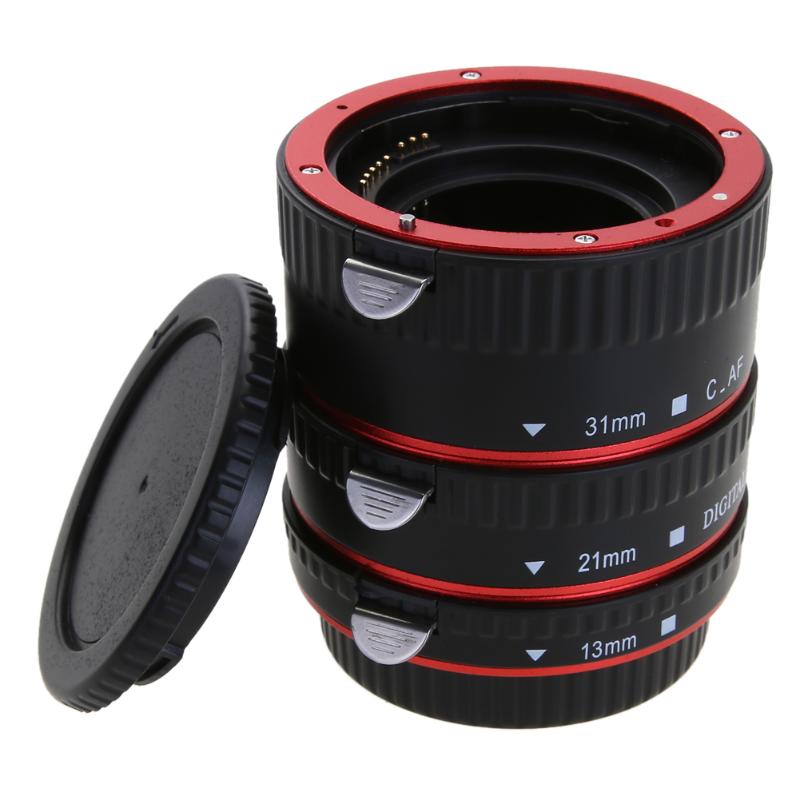 montura de enfoque automático AF Tubo de extensión Macro/anillo para lentes Canon 5D Mark IV EOS EF-S 760D 750D 700D 80D 7D T6s 6D adaptador de lente