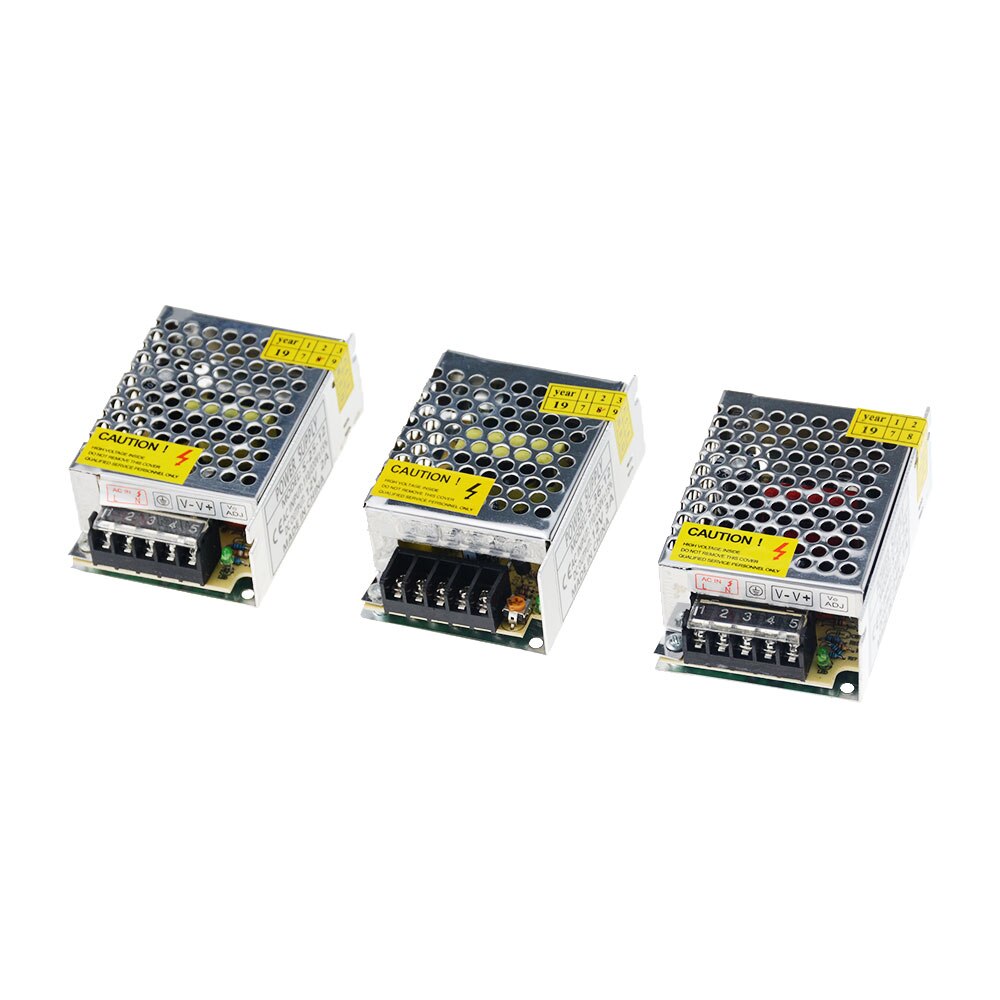1 stuks schakelende voeding 110v 220v to 12v 24v led voeding cctv / led strip ac naar dc bron stroomadapter 12w 360w 720w