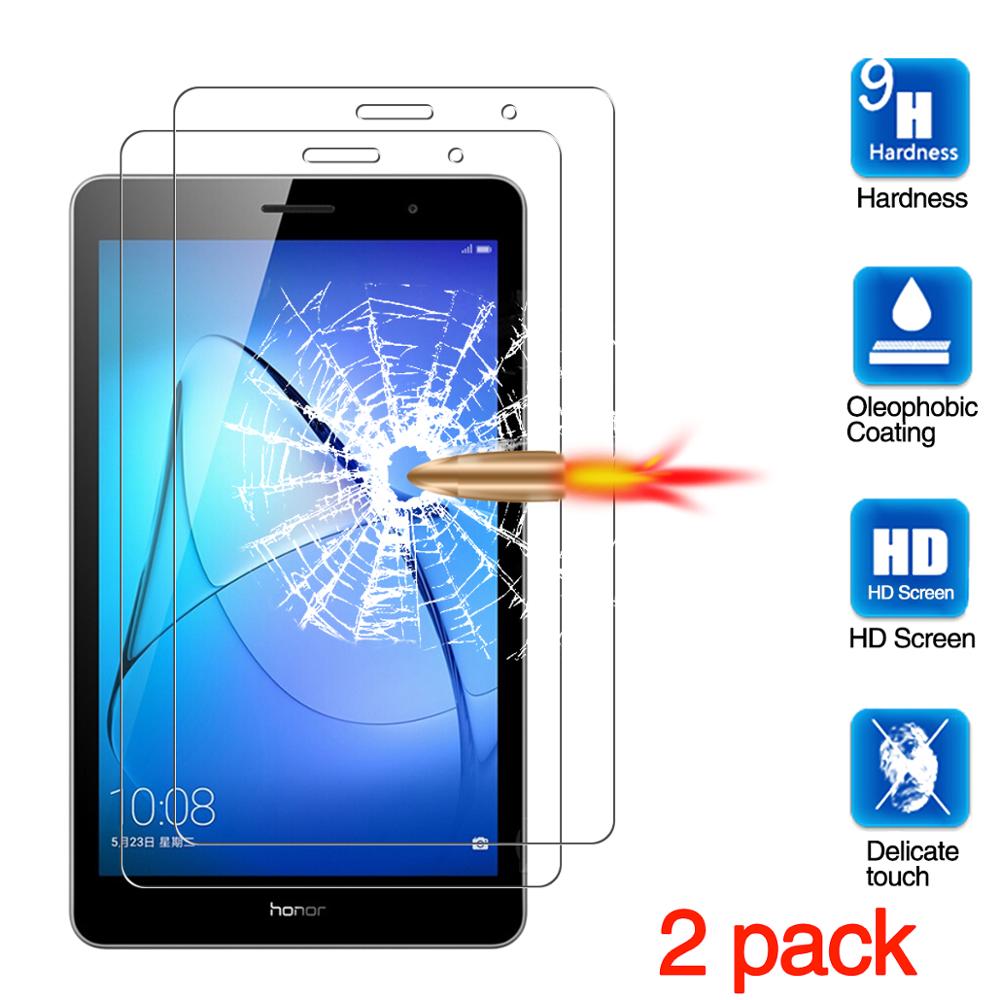 Voor Huawei Mediapad T3 8.0 "KOB-L09 KOB-W09 Screen Protector, Tablet Beschermende Film Anti-Kras Gehard Glas: 2pcs