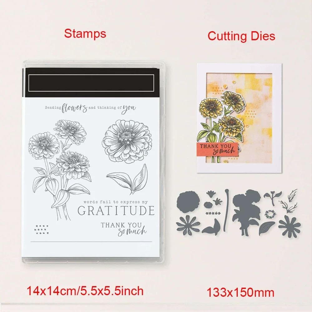 Smuk blomsterkrans med tekst, stempel og skæremaljer med mit hjerte, tedderbjørn, stempelsæt til gør-det-selv scrapbooking, kort, kreative ma: Mørkegrå