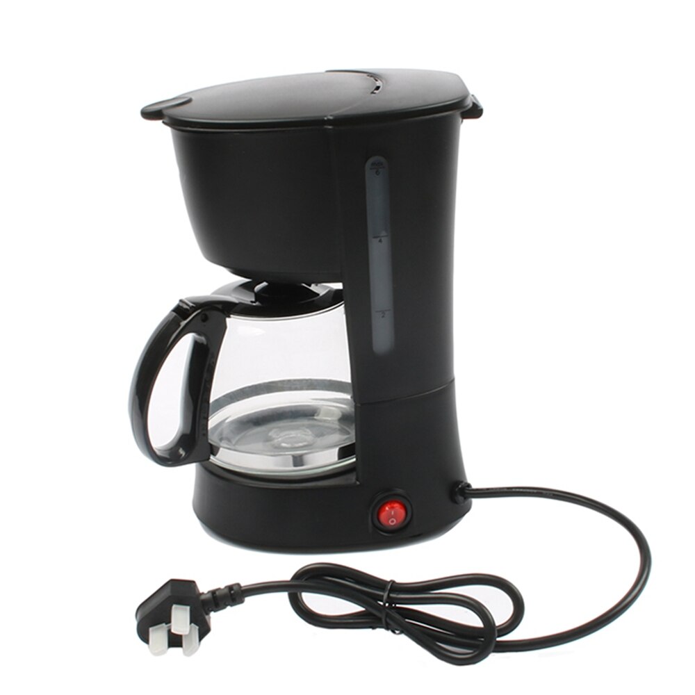 DMWD 600ML American Coffee Maker Mini Automatic Drip Coffee Machine Teapot Coffee Pot For Office And Household 220V