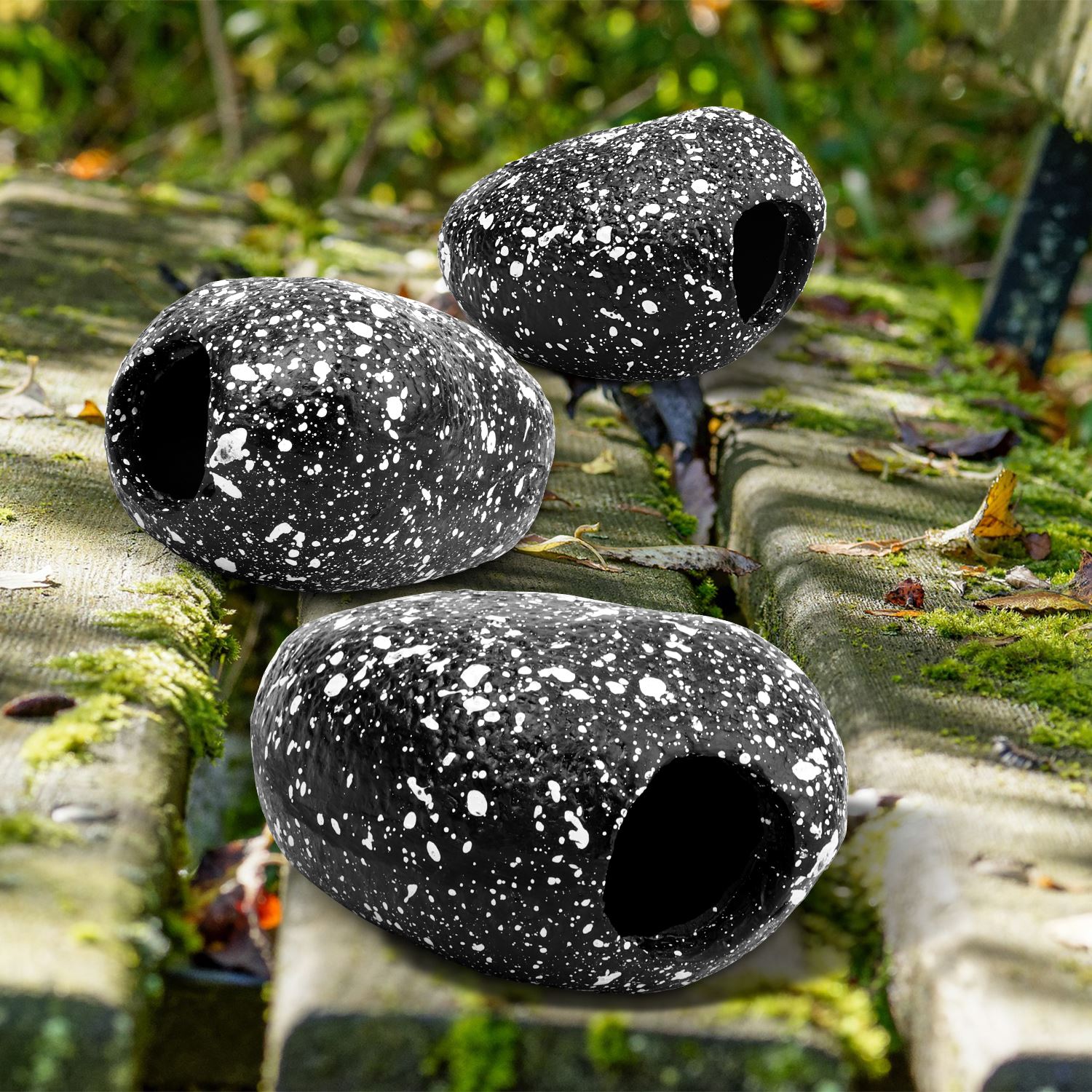 Cichlid Stone Aquarium Fish Tank Pond Ornament Decoration Fish Shrimp Breeding Rock Cave Ceramic Stones Akvaryum