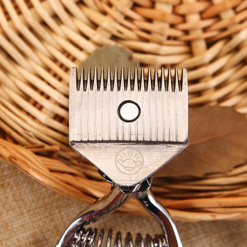 Professionelle Haarschneidemaschine Manuelle Haar Haarschneidemaschine Trimmer drücken Niedrigen Haarschnitt Hand Nicht-Elektrische Rasierer Cutter Lärm Haar F1M1