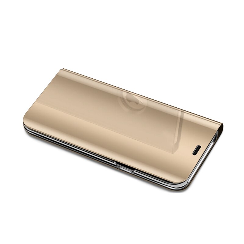 Luxus Clever spiegel kippen fallen für samsung a41 Stand telefon fällen für samsung Galaxis a41 eine 41 A415 zurück abdeckung auf sumsung a41 coque: Gold