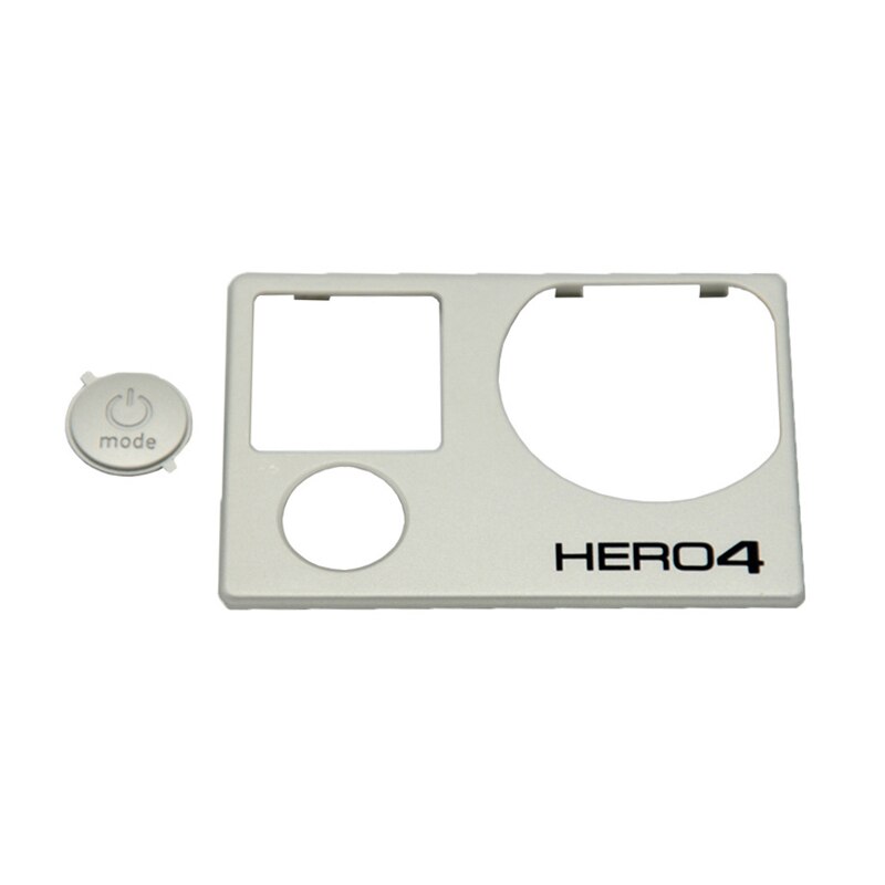 Go pro Hero 4 3 + Hero4 coque de carrosserie panneau avant caméra panneau avant cadre de couverture porte pour Gopro Hero 4 3 + pièces de réparation