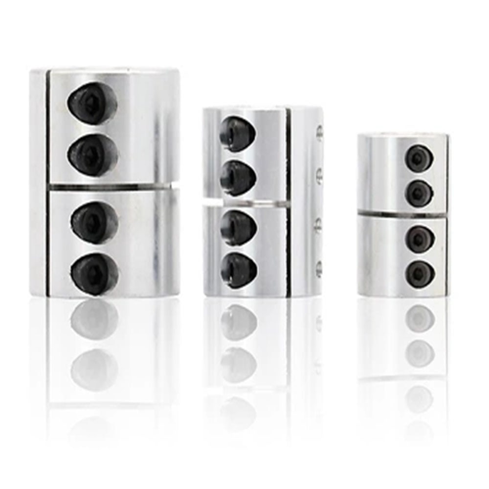 1pc 5/6/6.35/8/10/12mm Aluminum Flexible Shaft Coupler clamping Rigid Coupling Motor Connector D25 L40