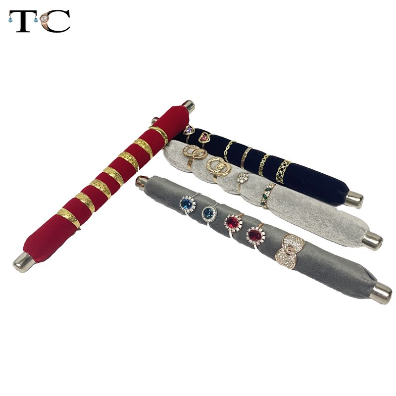 Spons Ring Bar Sieraden Display Standaard Ring Houder Jewerly Organisator Voor Sieraden Organizador De Joyas