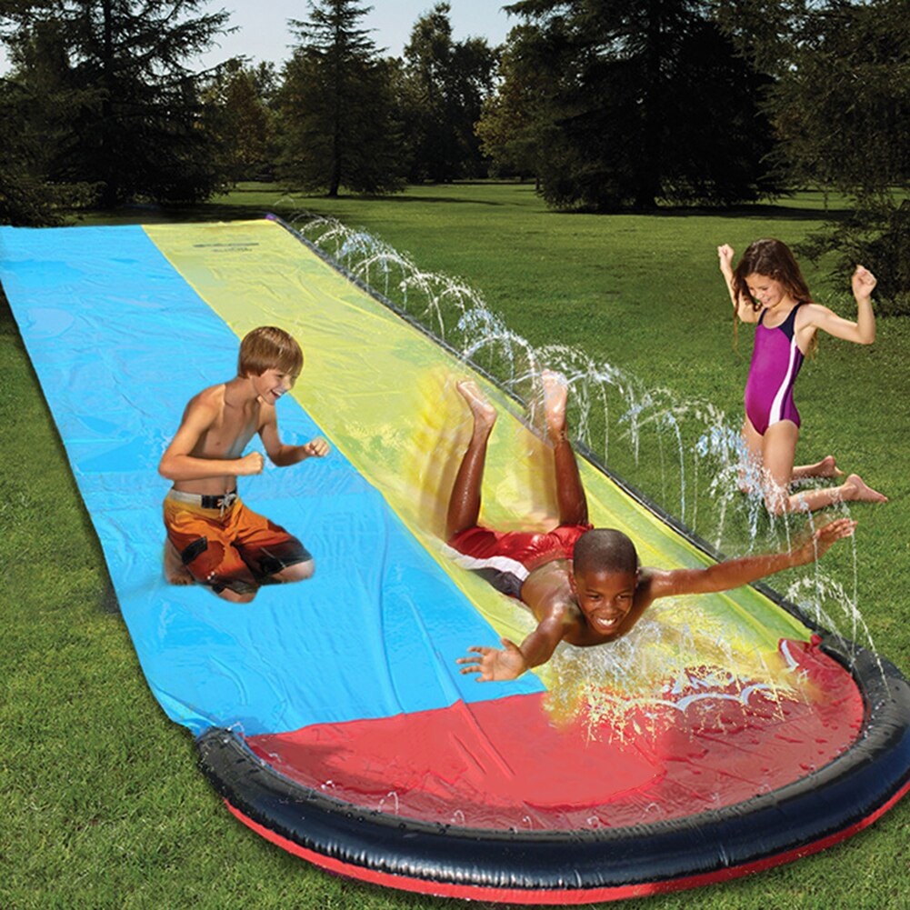 Swimming Pool Games Outdoor Toys Double Water Slide Inflatable Children Summer Swimming Pool Games Outdoor Toys#37