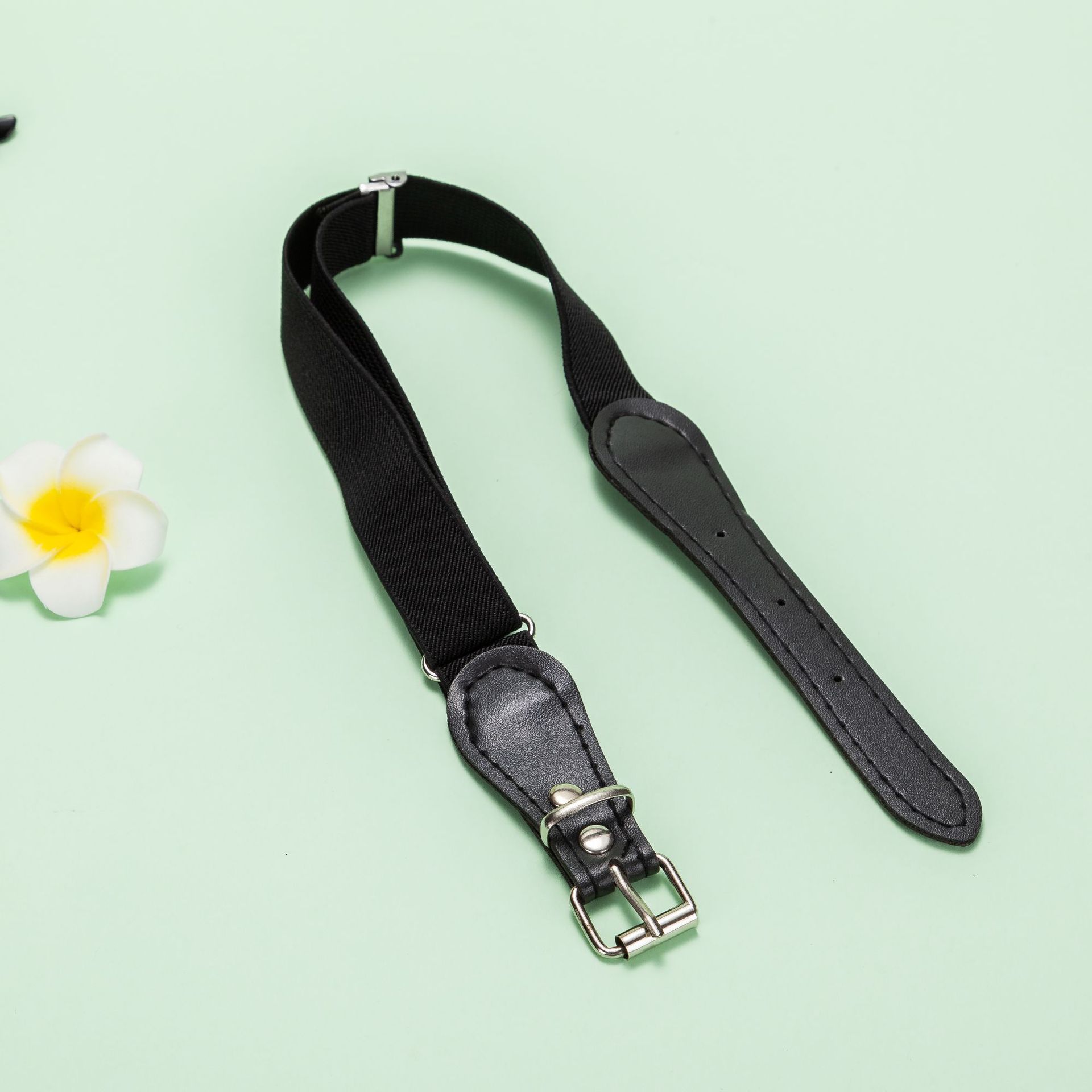 Mode kinderen candy riem meisjes/jongens elastische riem kinderen Pu lederen wit/rode riem riemen
