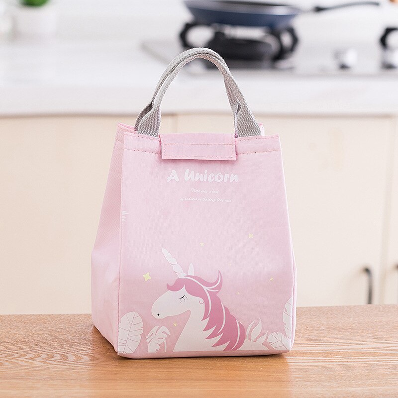 Functionele Patroon Cooler Lunchbox Draagbare Geïsoleerde Canvas Lunch Tas Handtas Thermische Voedsel Picknick Lunch Tassen Voor Vrouwen Kids: 14