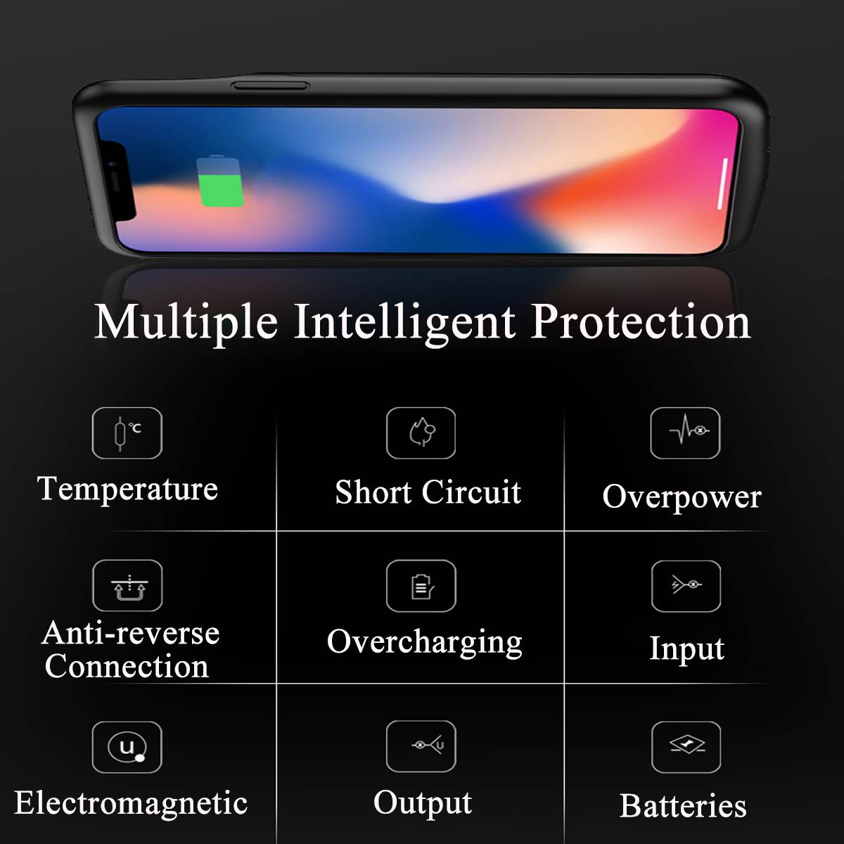Funda de carga de batería de 6000mAh para iPhone 11 batería externa de carga Ultra externa para iPhone 11 Pro 11 Pro Max