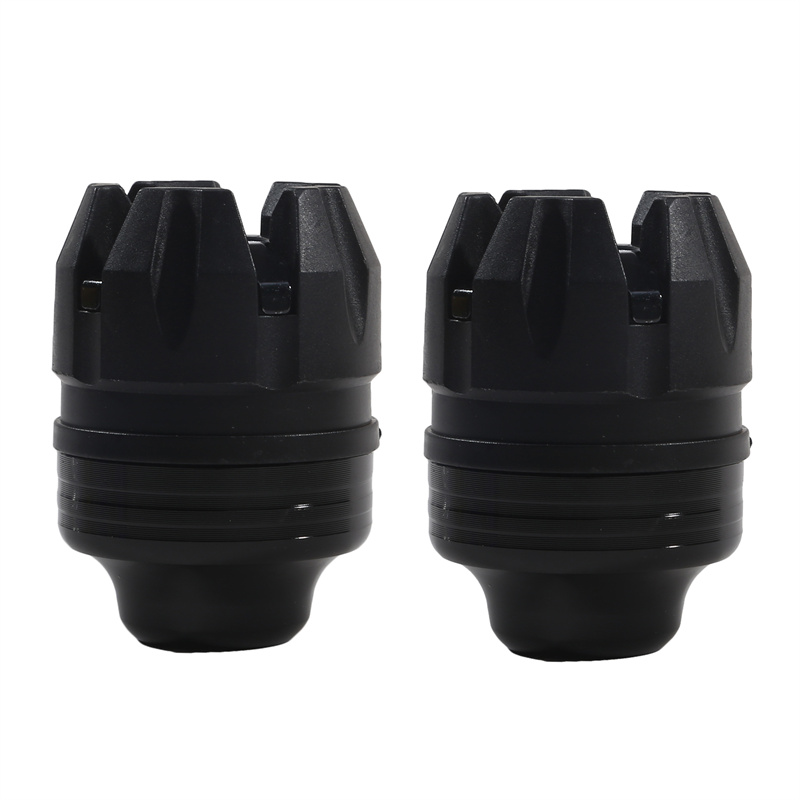 2Pcs Motorcycle Front Rear Fork Wheel Crash Protector Anti-Falling Frame Slider Protector Motorcycle Crash Protect Motocross: Lavender