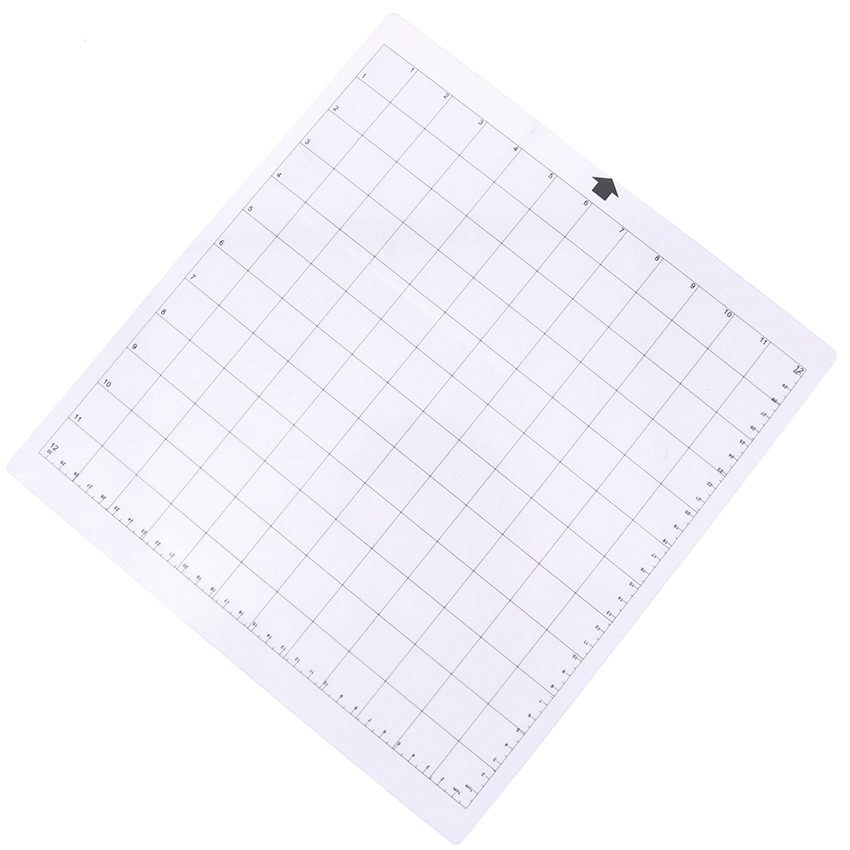 1PC Transparent Adhesive Mat With Measuring Grid 30.5 X 30.5cm Replacement Cutting Mat For Silhouette Plotter Machine