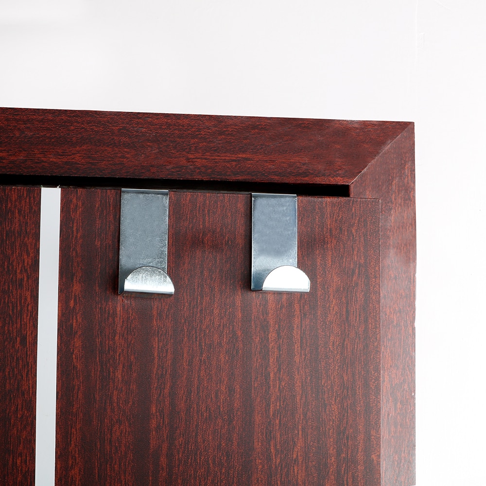 2 unids/set gancho de almacenamiento de capa de acero inoxidable bolsa de sombrero organizador correas de puerta colgador ganchos armario de cocina para el hogar puerta de pared