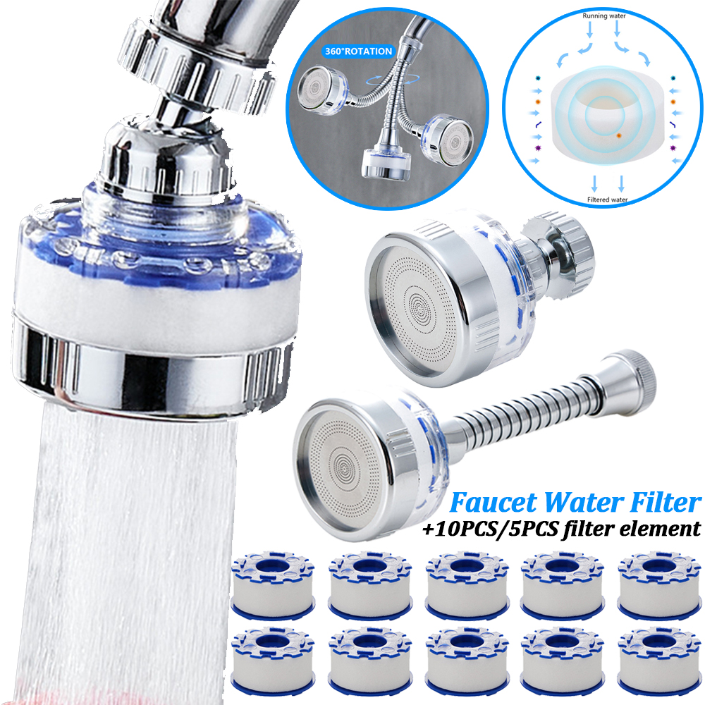 Kraan Mount Filters Onder Druk Spoelbak Kraan Waterfilter Universele Bad Kraan Connector Spatwaterdicht Voor Thuis Badkamer Keuken