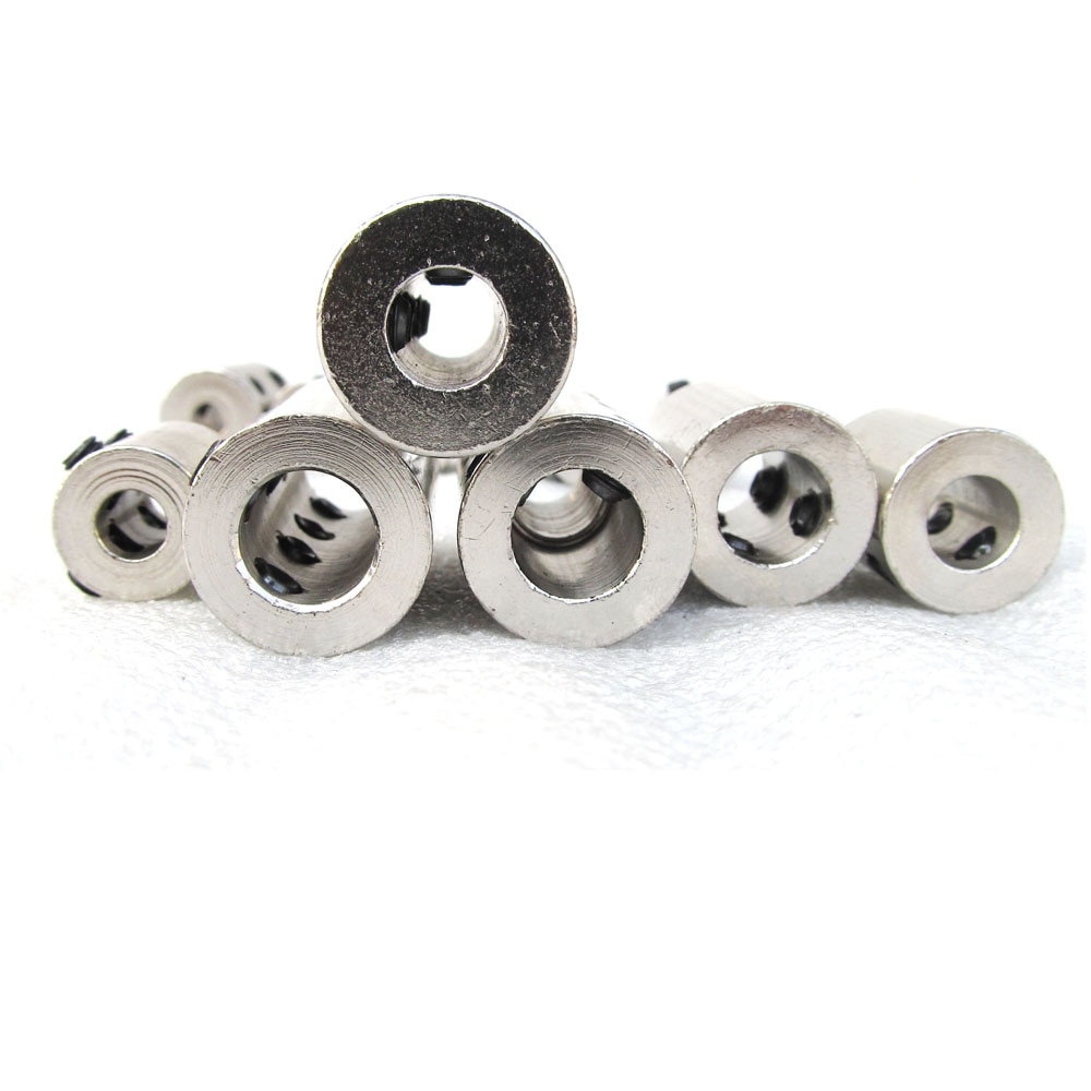 Lång stålfast koppling innerdiameter 10mm 12mm*12mm 10 mmx 12mm od 22mm l 46mm motoraxelanslutningskoppling