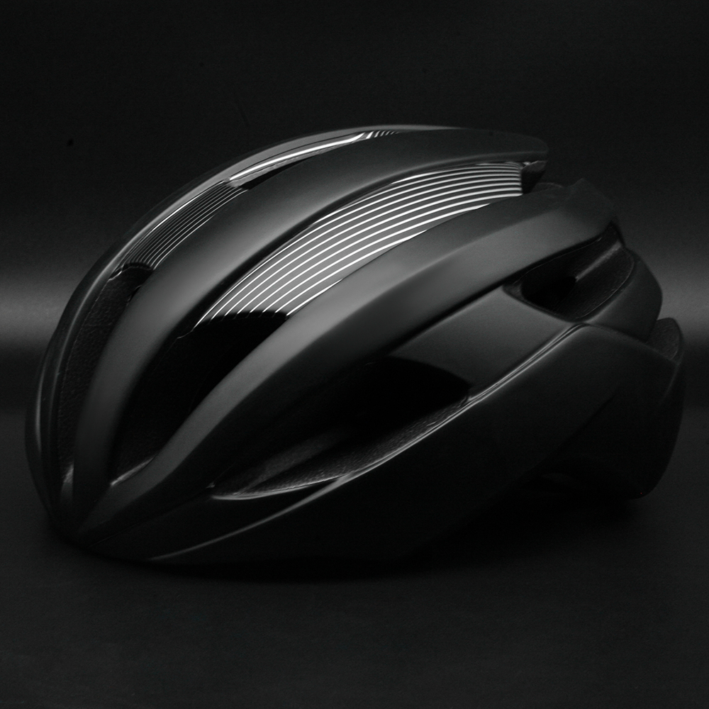 Ultralight Aero Racefiets Mannen Vrouwen Helm Fietshelmen Velocis Aerodynamica Wind Helm Sport Fiets Helm Casco Ciclismo: Black