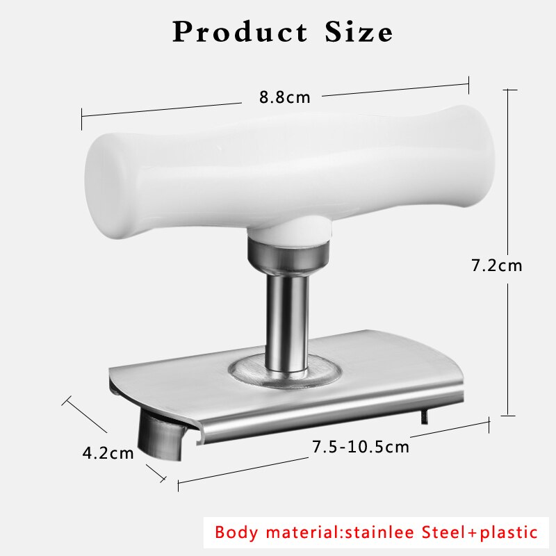 Adjustable Jar Opener Stainless Steel Lids off Jar Opener Bottle Opener Can Opener for can tin Kitchen Gadget tools