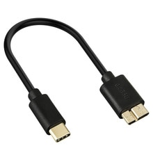 FONKEN cavo USB da tipo C 3.1 a micro B 3.0 per Samsung Nota 3 S5 cavo discoteca rigido da 2.5 pollici tavoletta cavo micro B accessori per PC