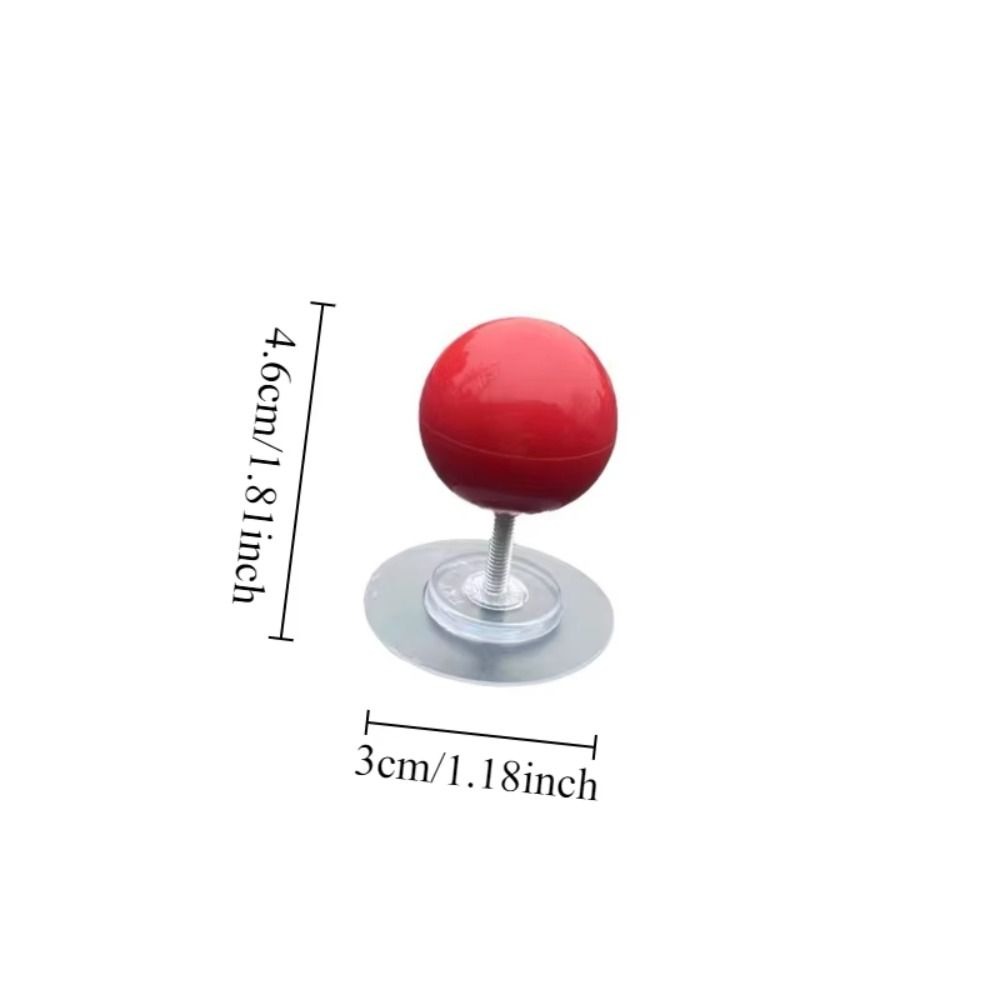 Plastic Rocker Switch Sticker Red Black Red Ball Switch Decoration Black Ball Switch Cover Wall Stickers