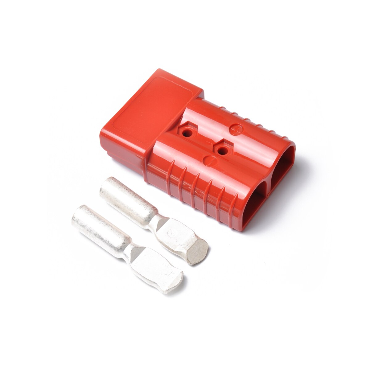 350A 600V Premium Plug Exterior Connector DC Power Solar Caravan with 2 Contacts (Red)