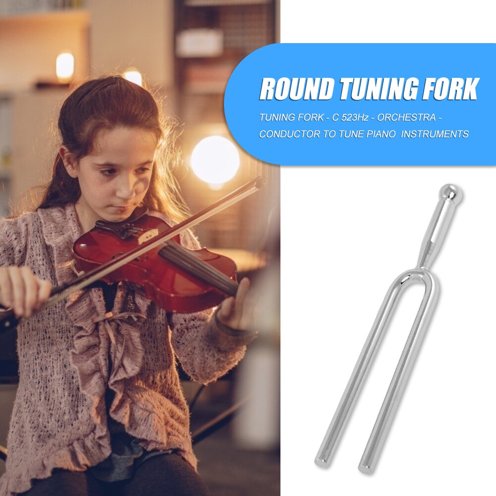 3Pack A440Hz Stemvork - Standaard A 440 Hz Viool Gitaar Stemapparaat Muziekinstrument Met Siliconen H