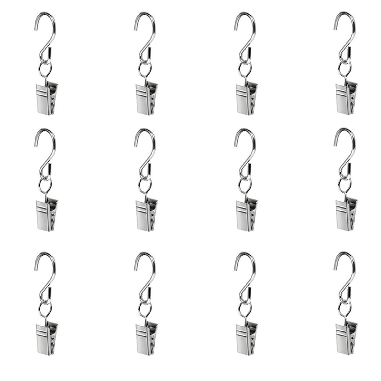 Caravan Awning Hanger Holder RV Camper Awing S Hook Clips For Caravan Camper Awning Motorhome Tarp Clamp Tent Canopy Clip: PURPLE