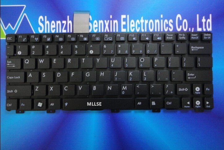 United States keyboard for ASUS Eee PC 1025 1025C 1015 1015P 1015PE 1015B X101H X101CH 1015PX 1015BX 1015CX 1011PX black