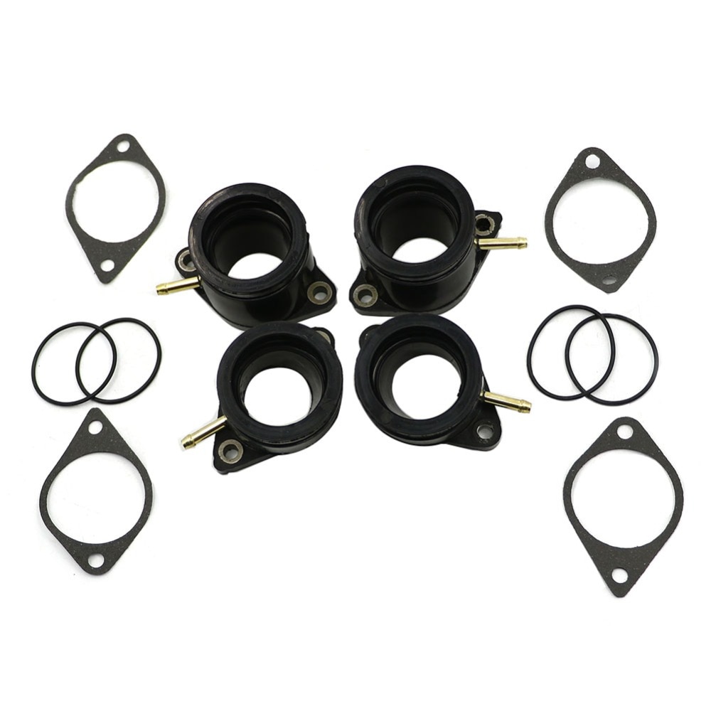 for Yamaha XJ900 XJ 900 1983 - 1994 Motorcycle Carburetor Manifold Interface Intake Adapter Intake Joint Boot 31A-13586-00
