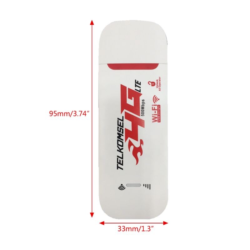 4G LTE USB Modem Network Adapter With WiFi Hotspot SIM Card 4G Wireless Router For Win XP Vista 7/10 Mac 10.4 IOS