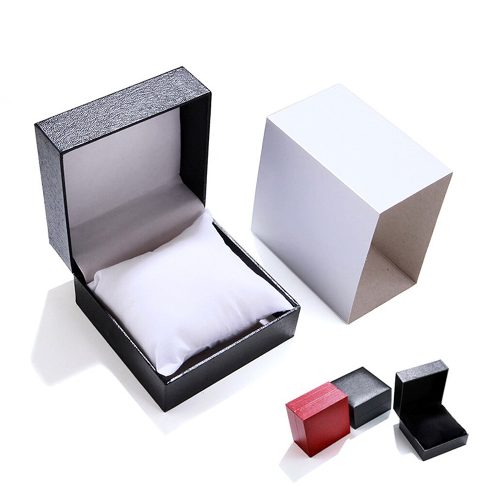 Square Bracelet Watch Jewelry Display Case Storage Box Holder Organizer