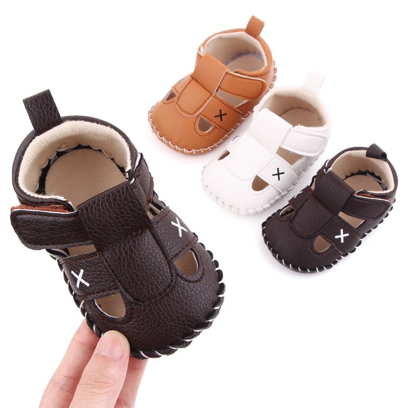Bobora Infant Baby Girls sandali Summer presepe PU pelle Bowknot morbida suola in gomma antiscivolo bambino primi camminatori scarpe