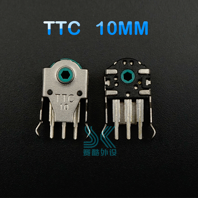 2pcs Original TTC Mouse Encoder Highly Accurate 8mm 9mm 10mm 11mm Green Red Core Solve Raw G403 G603 the roller wheel problem: TTC 10MM