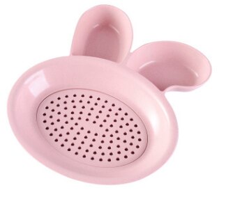 Plateau rond Double couche pour boulettes | 1 pièce, plateau de vidange avec soucoupe plongeante assiette de collation fruits français porte-frites plat poêle ustensiles de cuisine: 8