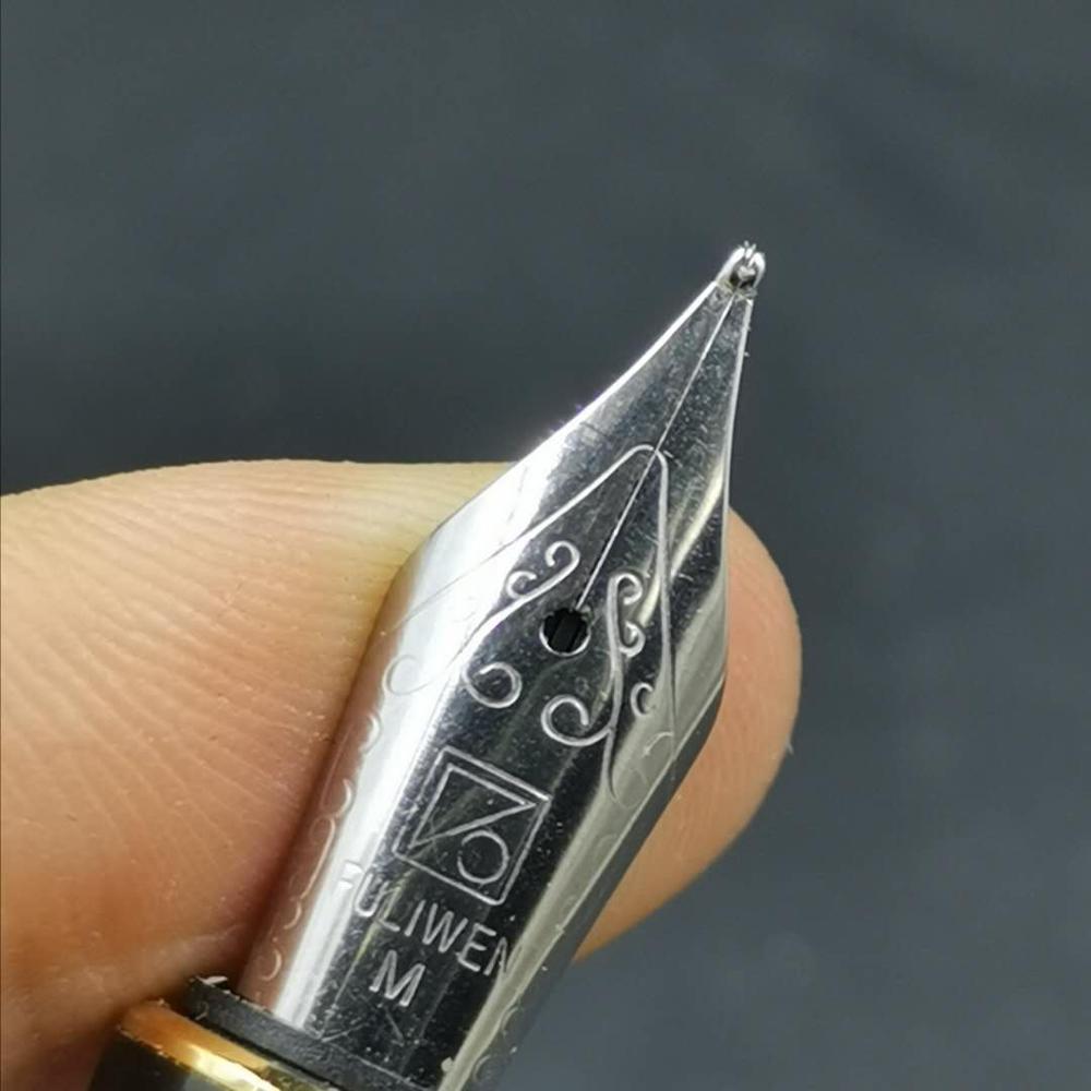1Pc Original Fuliwen Silber M Nass #6 Feder Für 308/323/309 X450/X750 Schreiben Schreibwaren Büro schule liefert