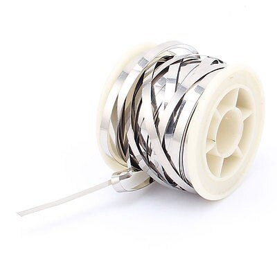 15m 49ft 0.2 x 4mm nichrome fladvarmerledning til varmeelementer