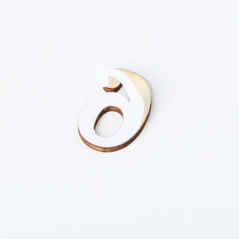 10Pcs DIY Wooden Numbers 0 to 9 Decorative Sign Board For Wedding Party Crafts