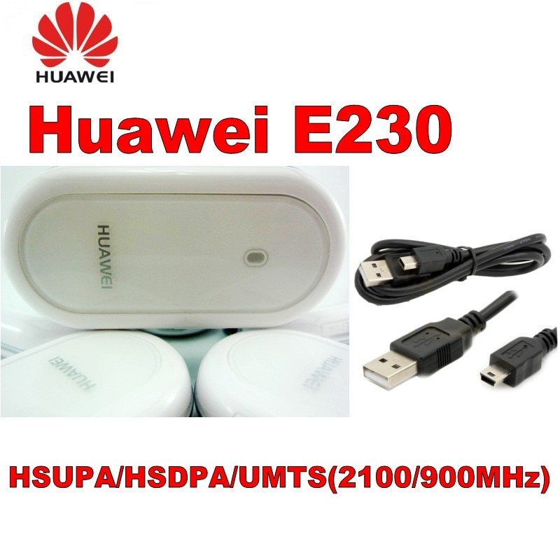 Mini huawei  e230 hsdpa 7.2 mbps draadloos 3g usb-modem