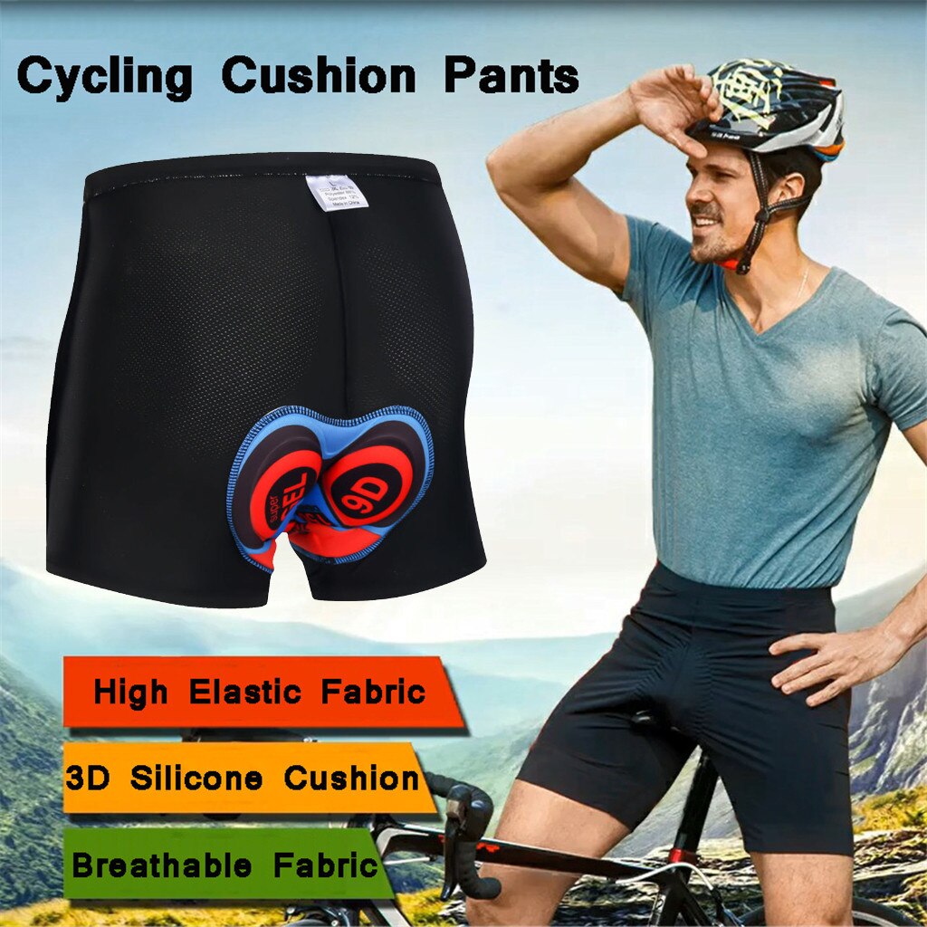 Unisex Mtb Mountainbike Shorts Shockproof 3d Verdikte Siliconen Padded Fiets Shorts Fietsen Ondergoed Shorts Broek #40