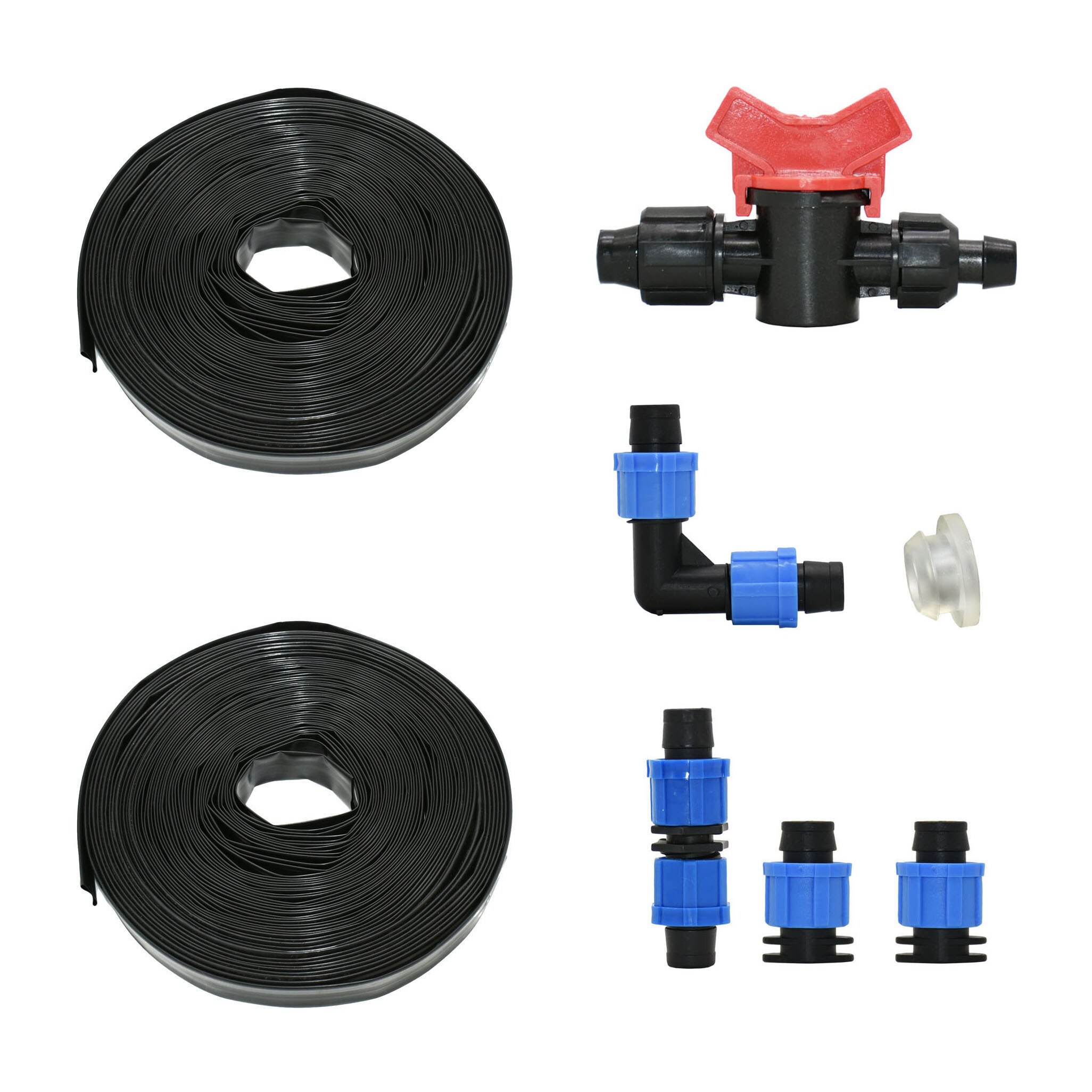 16mm drip tape for irrigation system Drip irrigation Tape Watering System 0.2mm wall thickness Spacing 150mm 300mm