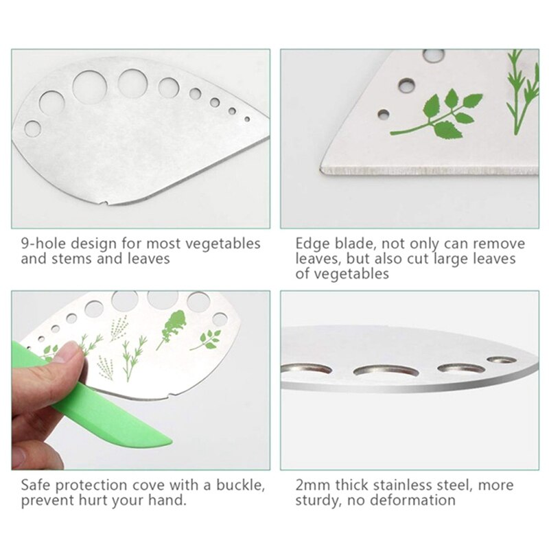Gadget de cuisine chou frisé, blette, Collard verts décapant d'herbes Looseleaf romarin thym feuilles mobiles décapant d'herbes outil de légumes