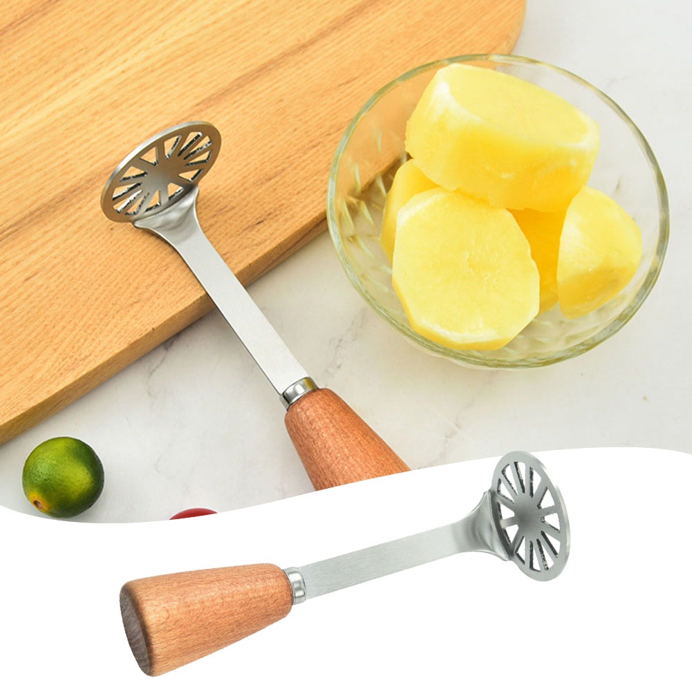 Presse-purée de pommes de terre, presseur manuel en acier inoxydable, outil manuel de fruits en métal, presse de cuisine pour légumes, avocat, ail, citrouille