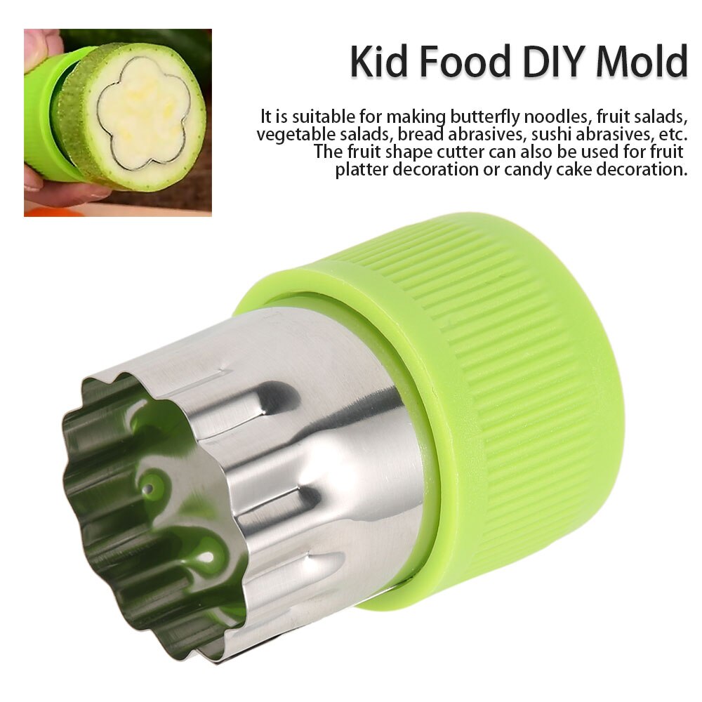 Rice Vegetable Fruit Cutter Mold 12Pcs/set Flowers Cartoon Cutter Mold Stainless Steel Cake Cookie Biscuit Cutting Shape Tools